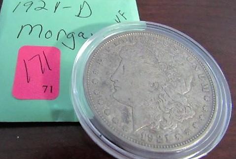 1921-D Morgan Dollar