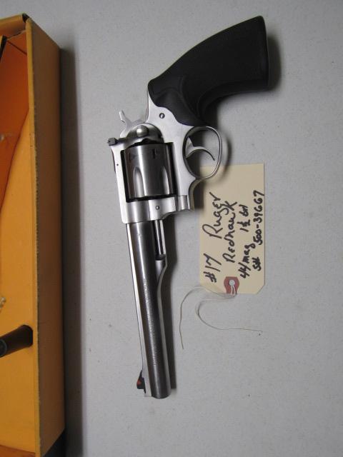Ruger Redhawk Revolver 44MAG SN: 500-39667