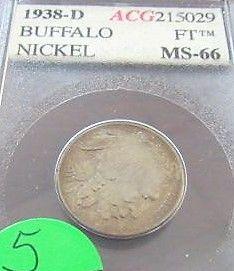 1938-D Buffalo Nickel