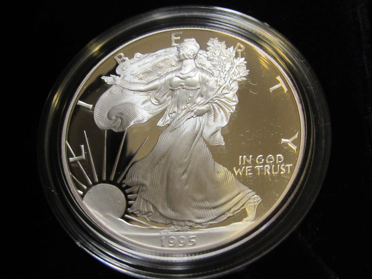 1995 Silver Eagle Proof Dollar