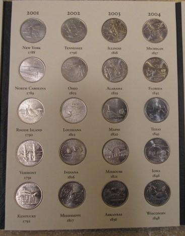 1999-2008 Fifty State Commemorative Quarters