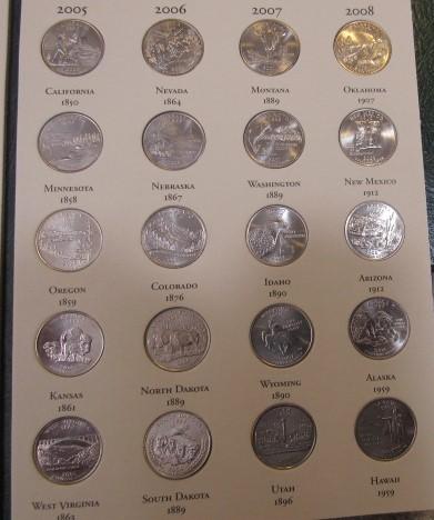 1999-2008 Fifty State Commemorative Quarters