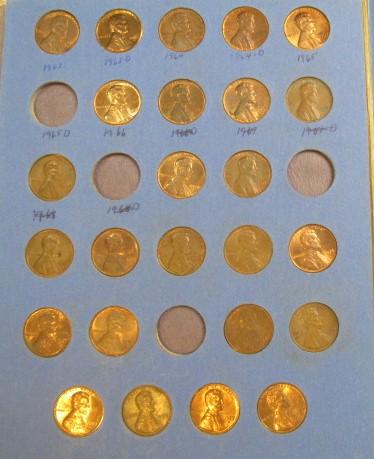 1941 Number 2 Lincoln Head Cent Collection