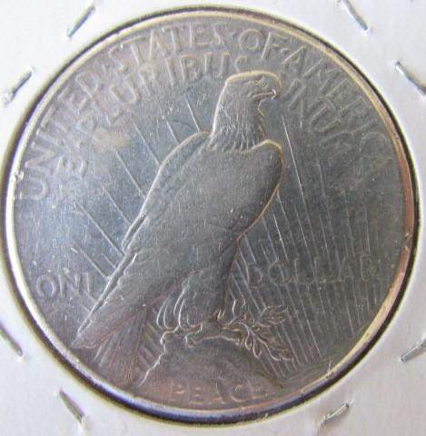 1928-P Peace Dollar-Very Good-Rare