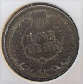 1866 Indian Head Cent-Good