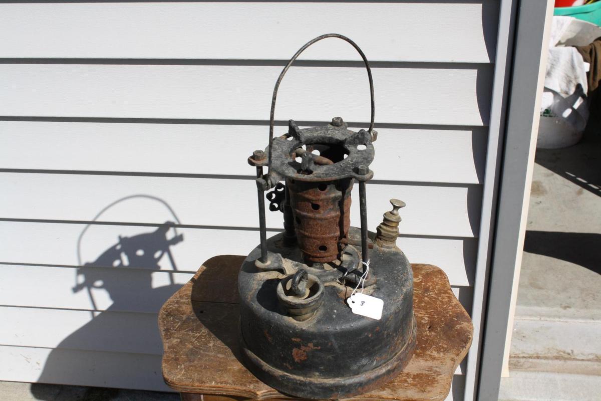 Antique Lead Melting Stove