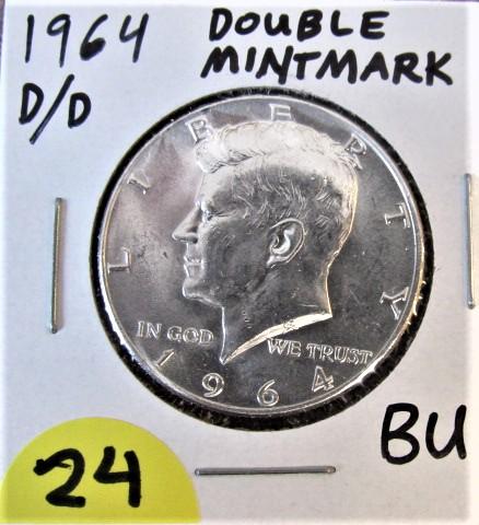 1964 D/D Double Mint Mark