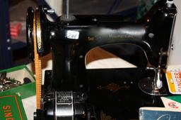 Rare Singer 221 Featherlight Sewing Machine