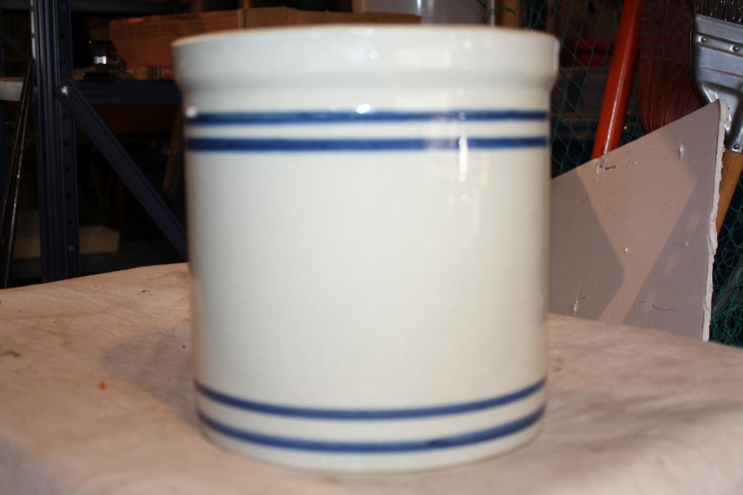 Rare Western Stoneware 1 Gal. Pantry Jar