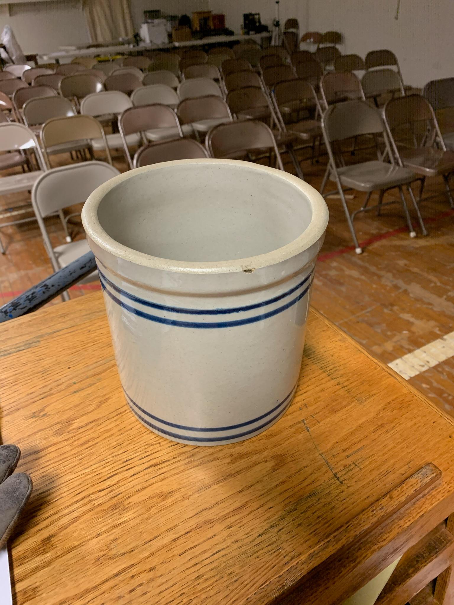 Rare Western Stoneware 1 Gal. Pantry Jar