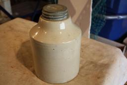 Antique Stone Mason Fruit Jar, 1/2 Gal