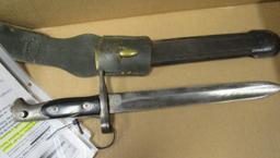 M1871 Italian Bayonet with Scabbard