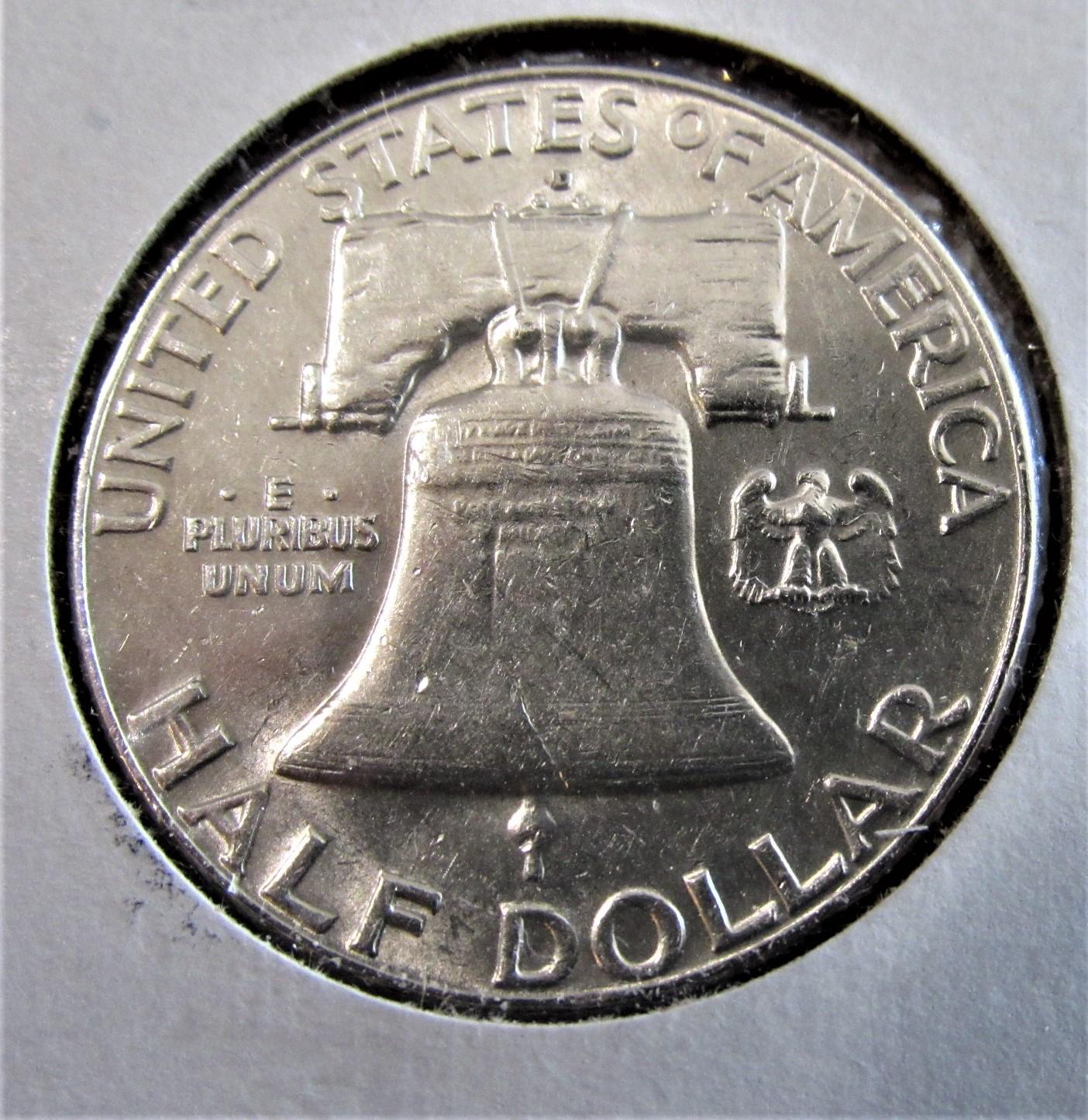 1962-D Franklin Half