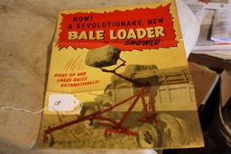 Advert. Pamphlet for Snowco Bale Loader