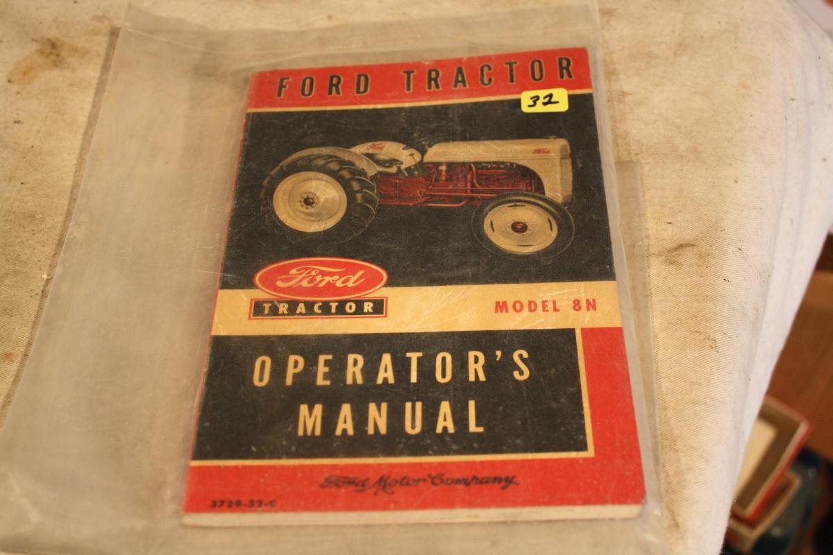 Ford Model 8N Manual, 1952