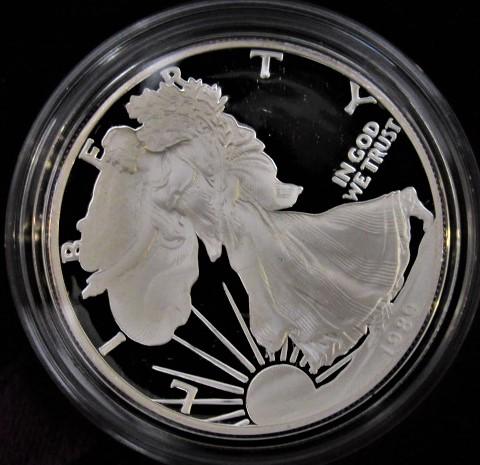 1989 American Eagle 1oz Silver Proof