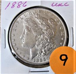 1886 Morgan Dollar