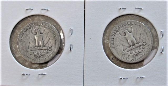 1941-S, 1943-S Quarters