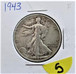 1943 Walking Liberty Half Dollar