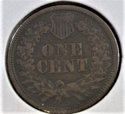 1864-L Indian Head Cent