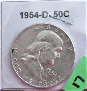 1954-D Franklin Half