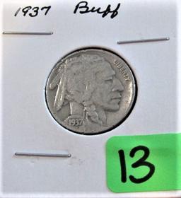 1937 Buffalo Nickel