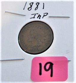 1881 Indian Head Cent