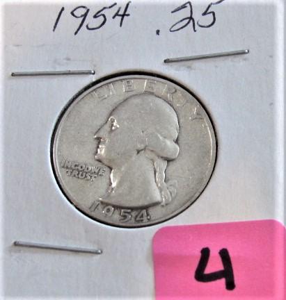 1954 Washington Quarter