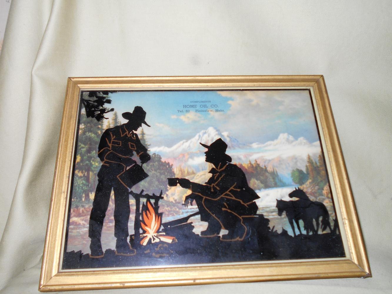 Home Oil Co., Plainview, NE Framed Picture