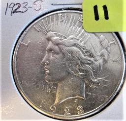 1923-S Peace Dollar