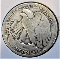 1943 Walking Liberty Half