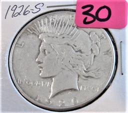 1926-S Peace Dollar