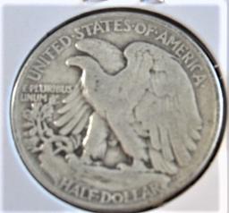 1945 Walking Liberty Half