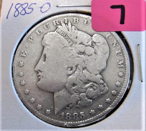 1885-O Morgan Dollar