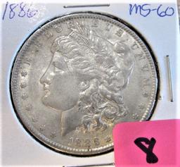 1886 Morgan Dollar