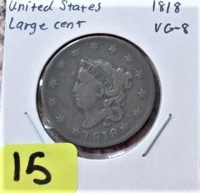 1818 United States Large Cent
