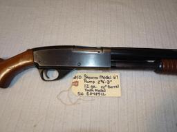 Stevens Model 67 12 ga Pump 2 3/4" & 3"  22" Barrel Youth Model Screw-In Choke