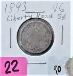 1893 Liberty Head Nickel