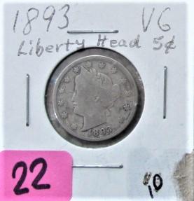 1893 Liberty Head Nickel