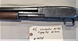 Winchester Model 1912 12 ga Full Choke 30" Barrel