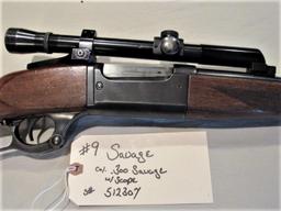 Savage Cal .300 Savage w/Scope