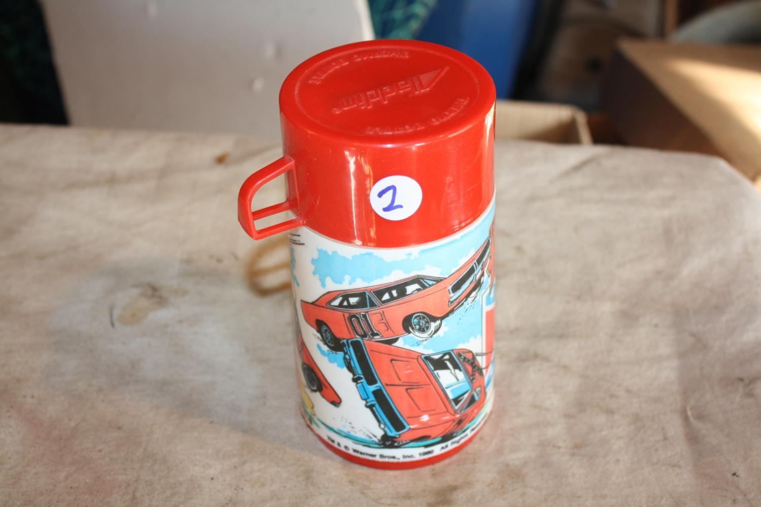 Vintage Aladdin Thermos, Dukes of Hazzard