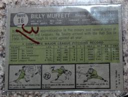 1961 Topps Billy Muffett #16