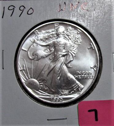 1990 American Eagle Silver Dollar