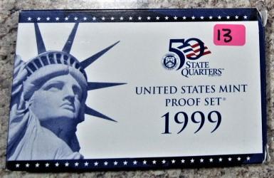 1999 United States Mint Proof Set