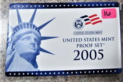 2005 United States Mint Proof Set