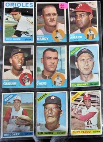 9 Baseball Cards