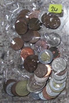 Bag of Foreign Coins