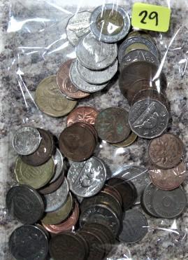 Bag of Foreign Coins