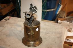 Rare Hibband Spencer Bartlett Brass Torch